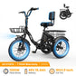 1200W Folding Electric Tricycle for Adults, 48V 10.4Ah Removable Battery, 18" Fat Tire, 18 MPH, Up to 50 Miles