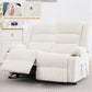 Electric Power Loveseat Recliner, Adjustable 2-Seat Reclining Sofa with Footrests & Charging Port for Living Room
