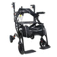 Lightweight Folding Electric Rollator Walker with Seat - 100kg Capacity