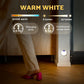 Motion Sensor LED Under Cabinet Lights, 2-Pack, USB Rechargeable, Magnetic Wireless Closet Lights