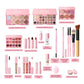 All-in-One Makeup Kit with Concealer, Contour, Highlighter, Blush, Eyebrow Pencil, Eyeshadow & Lip Makeup