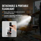 3-in-1 Plug-In Emergency Flashlight & LED Night Light with Motion Sensor, Rechargeable Power Outage Light for Home Safety