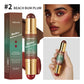 2-in-1 Dual-Ended Cream Blush & Bronzer Stick for Lips, Cheeks & Eyes, Smooth & Blendable