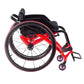 8kg Carbon Fiber Portable Sports Wheelchair with Pneumatic Rear Wheels