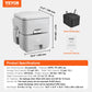 Portable Camping Toilet with Pressurized Flush – Leak-Proof & Odor-Reducing Porta Potty for RV, Travel & Outdoor Use