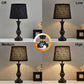 Tall Touch Table Lamps with USB-A and USB-C Charging Ports, Bedside Nightstand Lighting for Bedroom, Living Room and Office