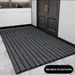 Large Striped Non-Slip Floor Mat, Waterproof Stain-Resistant Easy-Clean Entrance Rug for Hallway, Kitchen & Bathroom