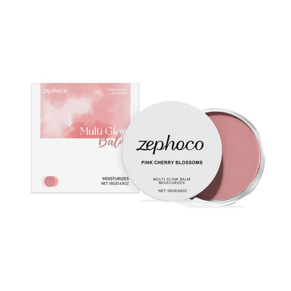 Pink Sakura Cream Blush, Hydrating & Lightweight, Smooth Texture, Long-Lasting Natural Cheek Color