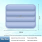 Cooling Gel Seat Cushion, Ergonomic Chair Pad for Office, Computer Desk, Car & Driver Seat, Long Sitting Comfort Support