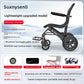 Ultra-Lightweight Foldable Ergonomic Portable Wheelchair for Seniors