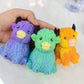 Scottish Highland Cow Squishy Toy, Slow-Rising Sensory Squeeze Fidget