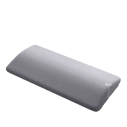 Memory Foam Lumbar Support Pillow for Sleeping – Lower Back & Waist Support Cushion for Bed, Side & Back Sleepers