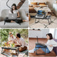 Adjustable Foldable Laptop Desk for Bed & Couch – Portable Bed Tray Table with Cup Holder for Laptop, Writing & Reading