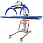 Aluminum Alloy Patient Transfer Lift Walking Machine with Free Sling