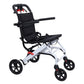 Portable Foldable Transport Wheelchair – Lightweight Travel Chair for Adults & Seniors, 180 lbs Capacity