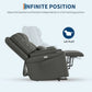 Power Lift Recliner Chair, PU Leather Electric Stand Assist Sofa with Charging Ports, Cup Holders & Power Reclining