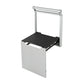 Wall-Mounted Folding Shower Seat – Anti-Slip Fold-Down Bath Chair for Seniors, 330 lb Capacity