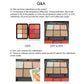 12-Color Cream Blush Palette, Matte & Shimmer Finishes, Blendable Long-Lasting Cheek Color