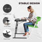 Adjustable Folding TV Tray Table – 6 Height Settings, 3 Tilt Angles, Cup Holder for Bed & Sofa, 1 or 2 Pack