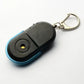 Anti-Lost Key Finder with Whistle Sound Activation, LED Flashing Beep Alarm Keychain Locator for Keys & Personal Items