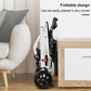 Lightweight Foldable Transport Wheelchair for Adults – Portable Travel Chair with Adjustable Backrest & Safety Belt