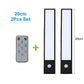 2-Pack Ultra-Thin LED Under Cabinet Lights, 20/30cm USB Rechargeable Motion Sensor Magnetic Lights for Kitchen & Closet