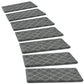 Non-Slip Carpet Stair Treads, 30 x 9.5 Inch Self-Adhesive Washable Indoor Stair Mats for Wooden Steps, Multiple Pack Sizes