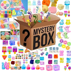 Mini Food & Foot-Shaped Mochi Squishy Mystery Blind Box, Soft Sensory Squeeze Fidget Toy