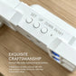 3D LED Digital Alarm Clock with Night Light, Adjustable Brightness, Wall-Mount Electronic Clock for Bedroom & Living Room