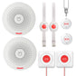 Smart WiFi SOS Emergency Button – Tuya Home Alert System with Adjustable Sound & Light Alarm