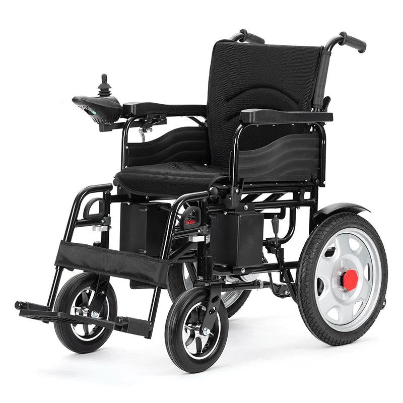 Portable Lightweight Folding Electric Wheelchair for Elderly and Disabled