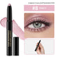 Cream Eyeshadow Stick, Matte and Shimmer Shades, Waterproof Smudge-Resistant Eye Makeup Pencil, 8 Colors Available