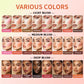 8-Color Cream Blush and Highlighter Palette, Waterproof Long-Lasting Face Makeup, Natural-Looking Color