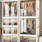 Large Foldable Storage Cabinet, Multi-Size Multifunctional Organizer with Folding Design for Bedroom, Home & Office