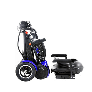 Heavy-Duty 4-Wheel Mobility Scooter for Seniors – 500W Dual Motor, 36V 18Ah Battery, 14" Tires, Disc Brakes
