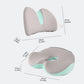Ergonomic Lumbar Support Pillow & Seat Cushion Set – Memory Foam Back Support for Office Chair, Car, Driving & Computer Desk