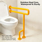 Heavy-Duty Bathroom Grab Bar – 661 lbs Toilet & Shower Safety Rail with Anti-Slip Grip & Fluorescent Ring