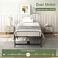 Twin XL Electric Adjustable Bed Base with Head & Foot Lift, Adjustable Bed Frame, Frame Only – Mattress Not Included