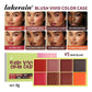 8-Color Cream Blush & Highlighter Palette, Natural Shades, Long-Lasting Waterproof Face Makeup