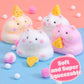 3-Inch Hamster Squishy Toy, 1-Piece Soft Sensory Squeeze Fidget for Adults & Teens
