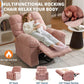 Power Lift Recliner Chair with Massage & Heat, Extra-Wide 360° Swivel Rocker with Adjustable Headrest, Footrest & Side Pockets