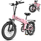 Z20 Folding Electric Bike for Adults – 1200W Peak Motor, 48V 12Ah Removable Battery, 20" Fat Tires, 28 MPH