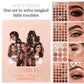 Book-Style Eyeshadow Palette, 76/91/117 Colors, Matte, Shimmer and Glitter Finishes