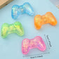 Game-Shaped Squishy Fidget Toy with Sequins, Slow-Rising Sensory Squeeze Toy
