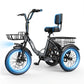 Triker 2.0 Folding Electric Tricycle – 1200W Motor, 48V Battery & 18" Fat Tires