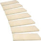 Non-Slip Carpet Stair Treads, 30 x 9.5 Inch Self-Adhesive Washable Indoor Stair Mats for Wooden Steps, Multiple Pack Sizes
