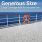Self-Adhesive EVA Foam Boat Flooring Mat 240x90cm, 6mm Thick Non-Slip Marine Decking for Boats, Yachts & RVs