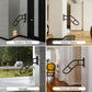 U-Shaped Stair Handrail for 1–3 Steps – 22.8" Wall-Mounted Safety Grab Bar for Indoor Stairs & Doorways