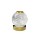 Acrylic Globe Table Lamp, Dimmable Bedside Night Light for Bedrooms, Bars and Cafés
