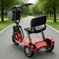 1000W Dual-Motor Foldable 3-Wheel Mobility Scooter – 330 lb Capacity